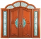Solid Decorative Double & Unequal Leaf Door Model : SHQ 2