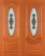 Solid Decorative Double & Unequal Leaf Door Model : SS 2L