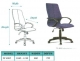 Office Chairs (YS 4002 Mediumback )