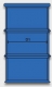 Steel Drum - Tight Head (FOH) Normal without Corrugation