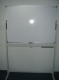 mobile double sided white board