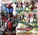 Gashapon - Masked Rider Series P35 (set of 7)