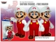 Vinyl Figure - DX Super Mario Characters - Sofubi Figure - Fire Mario