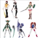 Gashapon - Namco Girl Collection P4 (set of 6) 