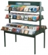 Double VCD DVD DISPLAY RACK