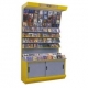 Wall VCD & DVD DISPLAY RACK with sliding door cabinet